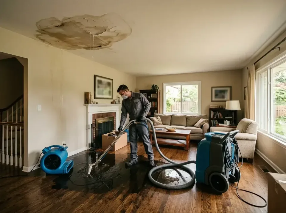 attic-pipe-burst-ceiling-drip-008 — frequently asked questions, Water Damage Restoration & Carpet Care in Colfax, IA